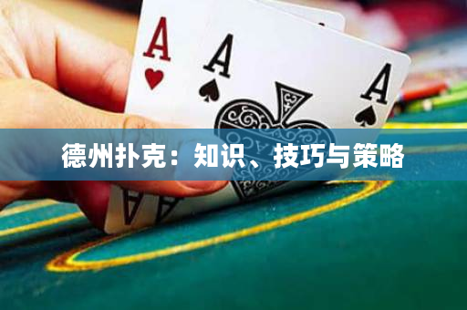 德州扑克：知识、技巧与策略