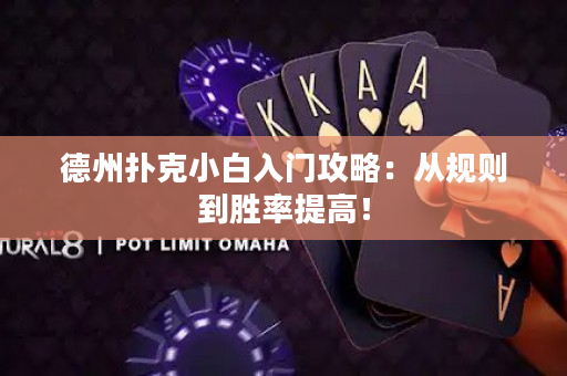 德州扑克小白入门攻略：从规则到胜率提高！