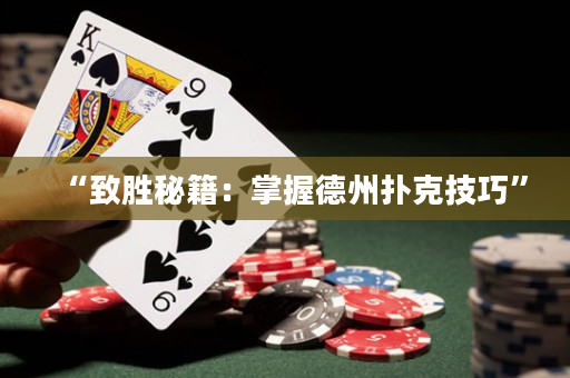 “致胜秘籍：掌握德州扑克技巧”