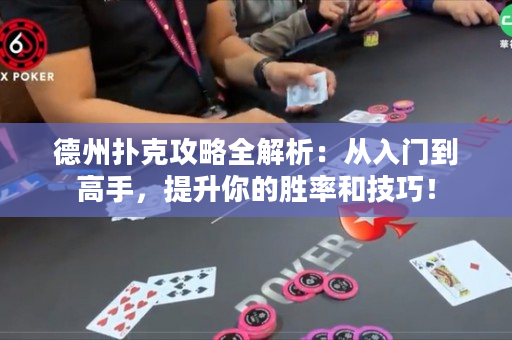 德州扑克攻略全解析：从入门到高手，提升你的胜率和技巧！