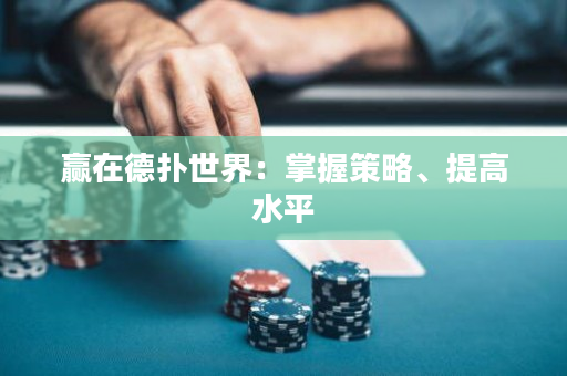 赢在德扑世界：掌握策略、提高水平
