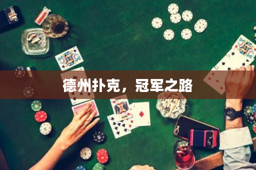 德州扑克，冠军之路
