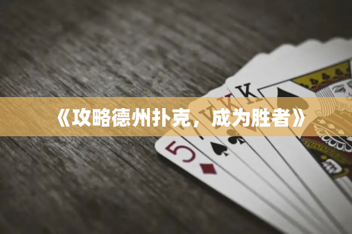 《攻略德州扑克，成为胜者》