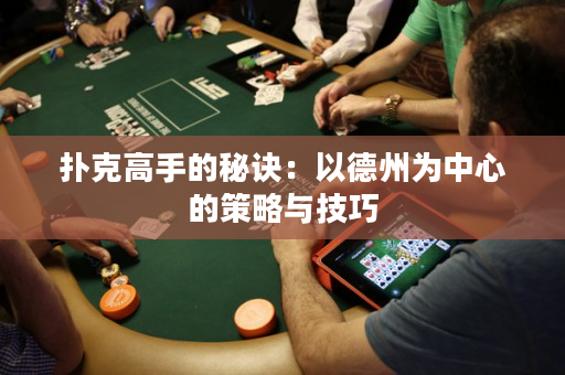 扑克高手的秘诀：以德州为中心的策略与技巧