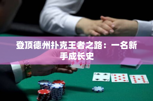 登顶德州扑克王者之路：一名新手成长史