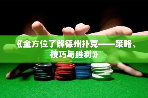 《全方位了解德州扑克——策略、技巧与胜利》