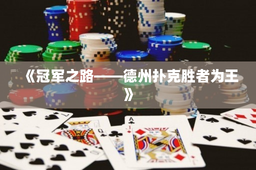 《冠军之路——德州扑克胜者为王》