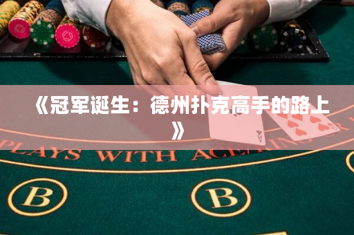 《冠军诞生：德州扑克高手的路上》