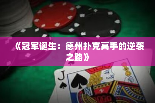 《冠军诞生：德州扑克高手的逆袭之路》