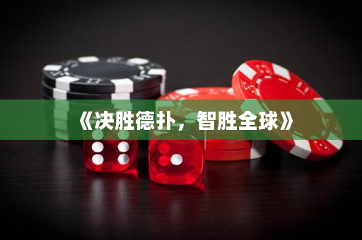 《决胜德扑，智胜全球》
