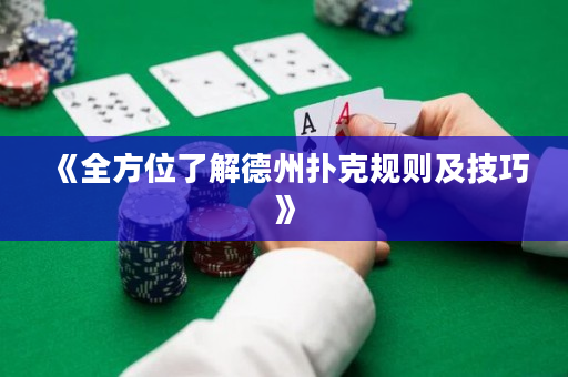 《全方位了解德州扑克规则及技巧》