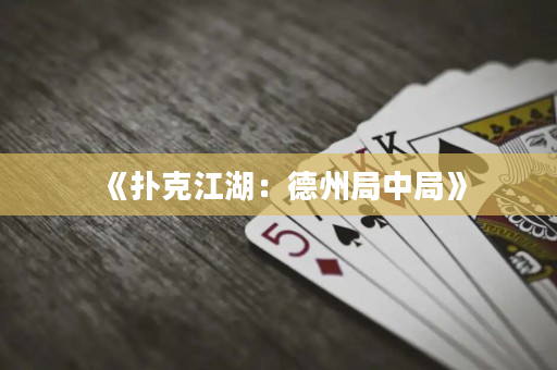 《扑克江湖：德州局中局》
