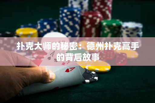 扑克大师的秘密：德州扑克高手的背后故事
