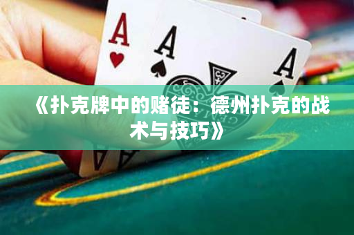 《扑克牌中的赌徒：德州扑克的战术与技巧》