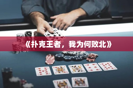 《扑克王者，我为何败北》
