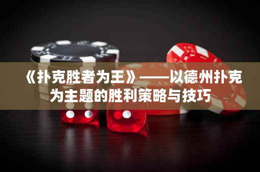 《扑克胜者为王》——以德州扑克为主题的胜利策略与技巧