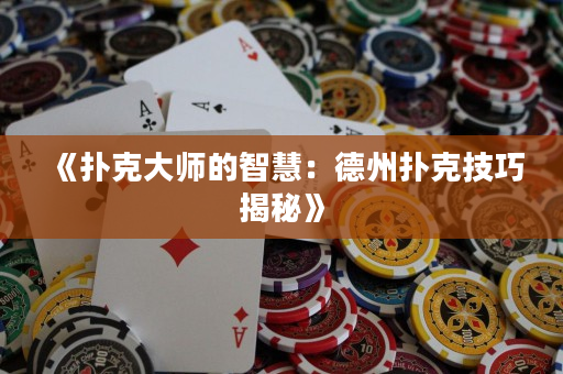 《扑克大师的智慧：德州扑克技巧揭秘》