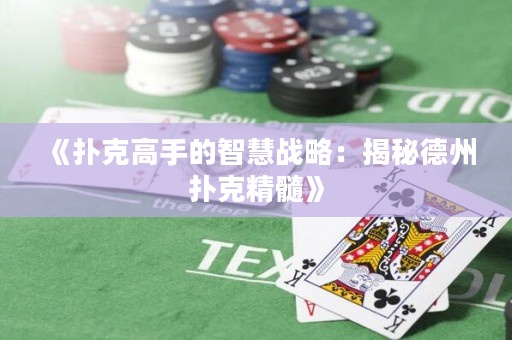《扑克高手的智慧战略：揭秘德州扑克精髓》