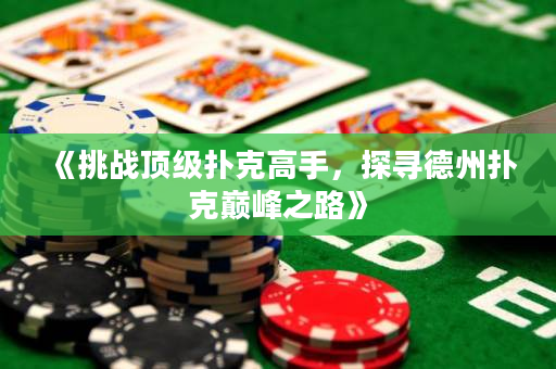 《挑战顶级扑克高手，探寻德州扑克巅峰之路》