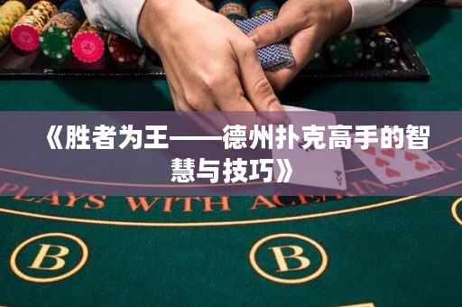 《胜者为王——德州扑克高手的智慧与技巧》