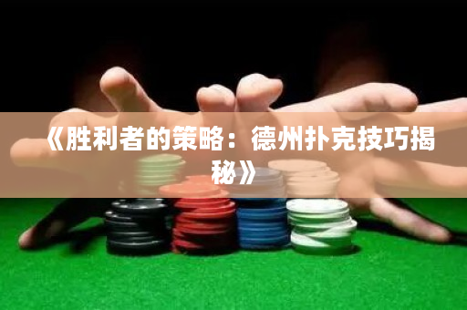 《胜利者的策略：德州扑克技巧揭秘》