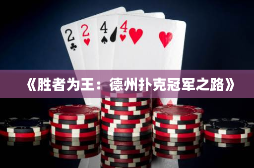 《胜者为王：德州扑克冠军之路》