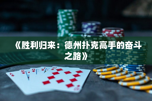 《胜利归来：德州扑克高手的奋斗之路》