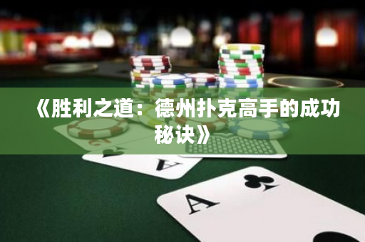 《胜利之道：德州扑克高手的成功秘诀》