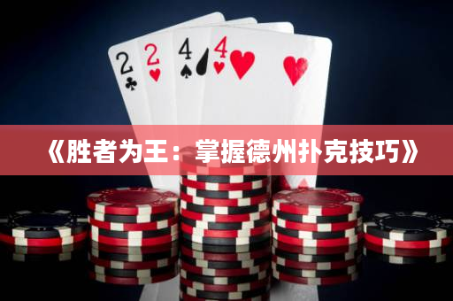《胜者为王：掌握德州扑克技巧》