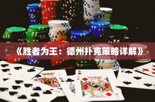《胜者为王：德州扑克策略详解》