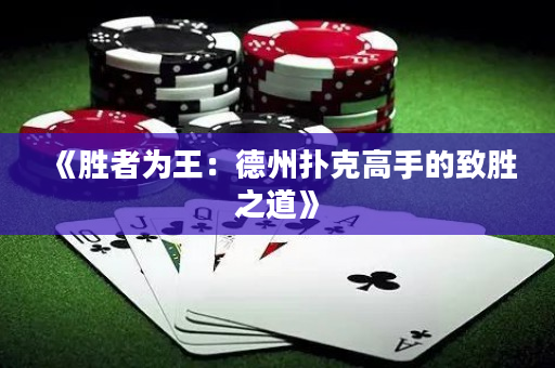 《胜者为王：德州扑克高手的致胜之道》