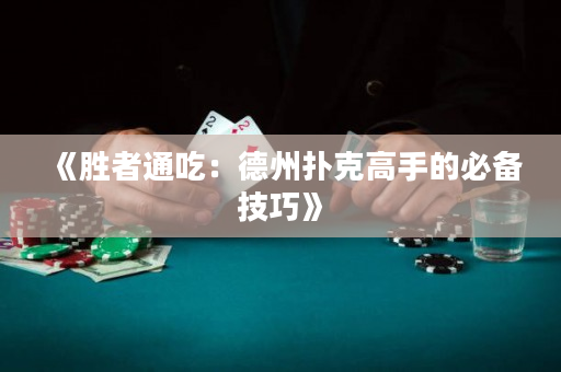 《胜者通吃：德州扑克高手的必备技巧》