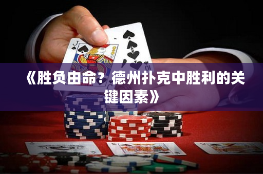 《胜负由命？德州扑克中胜利的关键因素》