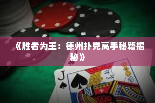 《胜者为王：德州扑克高手秘籍揭秘》
