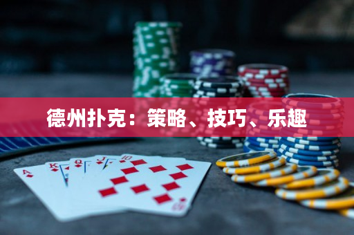 德州扑克：策略、技巧、乐趣