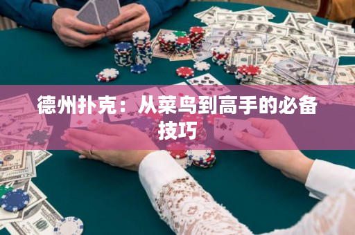 德州扑克：从菜鸟到高手的必备技巧
