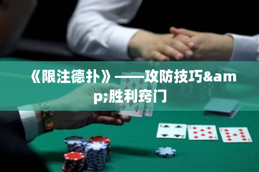 《限注德扑》——攻防技巧&胜利窍门