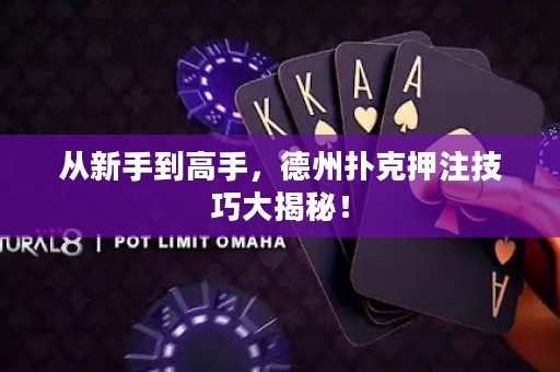 从新手到高手，德州扑克押注技巧大揭秘！