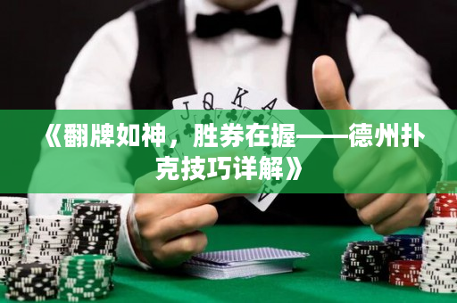《翻牌如神，胜券在握——德州扑克技巧详解》